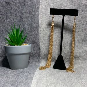 Gold Dangle Earrings